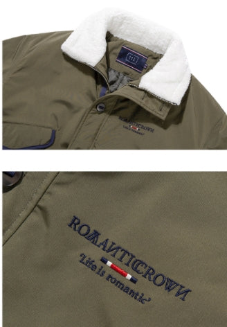 ロマンティッククラウン(ROMANTIC CROWN)  ALASKA FISHTAIL PARKA_KHAKI