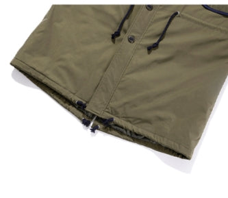 ロマンティッククラウン(ROMANTIC CROWN)  ALASKA FISHTAIL PARKA_KHAKI