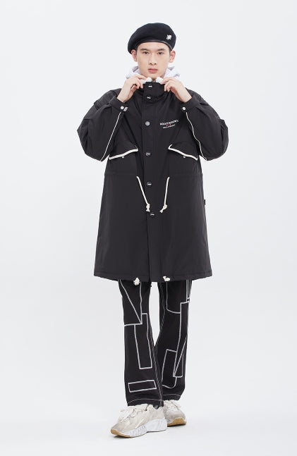 ロマンティッククラウン(ROMANTIC CROWN)  ALASKA FISHTAIL PARKA_BLACK