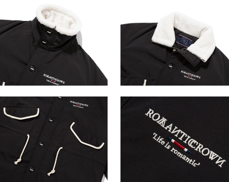ロマンティッククラウン(ROMANTIC CROWN)  ALASKA FISHTAIL PARKA_BLACK