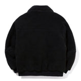 ロマンティッククラウン(ROMANTIC CROWN)  FLEECE BOMBER JACKET_BLACK