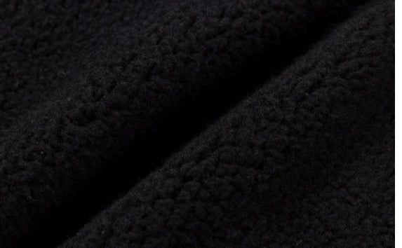 ロマンティッククラウン(ROMANTIC CROWN)  FLEECE BOMBER JACKET_BLACK