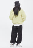 ロマンティッククラウン(ROMANTIC CROWN)  FLEECE BOMBER JACKET_LIGHT YELLOW