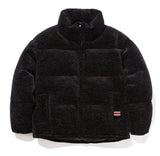 ロマンティッククラウン(ROMANTIC CROWN)  KNIT VELVET DOWN PARKA_BLACK