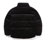 ロマンティッククラウン(ROMANTIC CROWN)  KNIT VELVET DOWN PARKA_BLACK