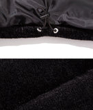 ロマンティッククラウン(ROMANTIC CROWN)  KNIT VELVET DOWN PARKA_BLACK