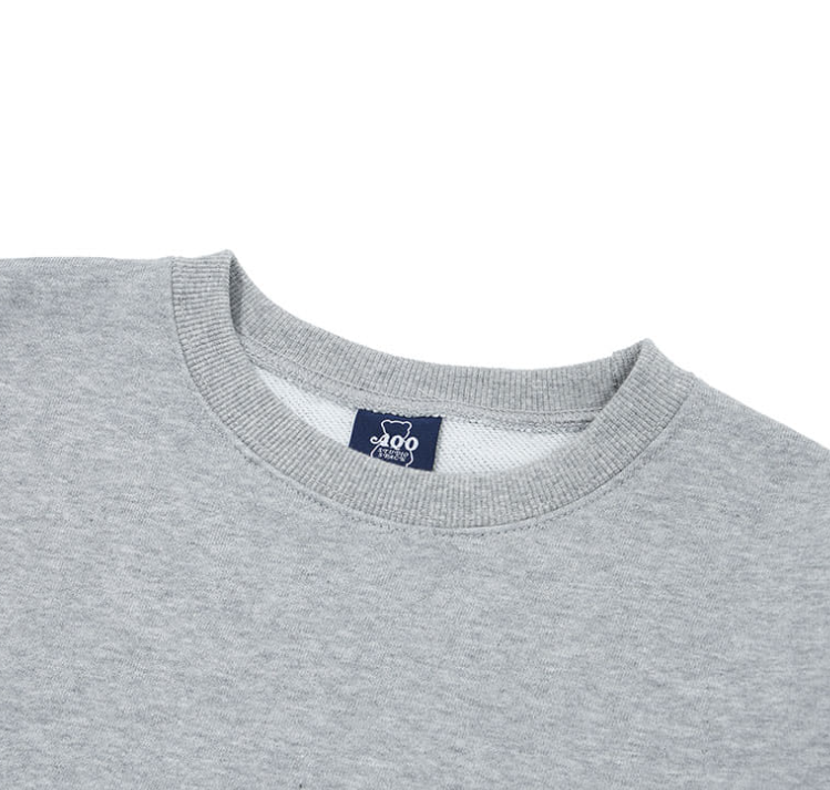 AQO_studiospace(アコスタジオスペース)    AQO VARSITY LOGO SWEATSHIRTS GRAY