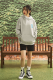 AQO_studiospace(アコスタジオスペース)    AQO SHINING BEAR HOODIE GRAY