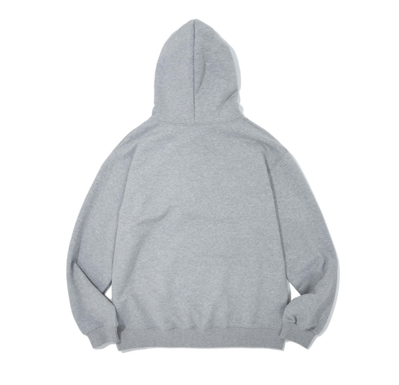 AQO_studiospace(アコスタジオスペース)    AQO VARSITY LOGO HOODIE GRAY
