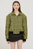 イーエスシースタジオ(ESC STUDIO) scarf blouson(flower)