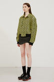 イーエスシースタジオ(ESC STUDIO) scarf blouson(flower)