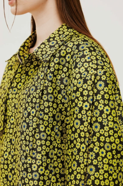 イーエスシースタジオ(ESC STUDIO) scarf blouson(flower)