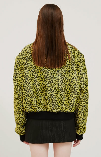 イーエスシースタジオ(ESC STUDIO) scarf blouson(flower)