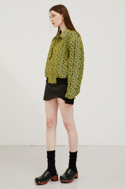 イーエスシースタジオ(ESC STUDIO) scarf blouson(flower)