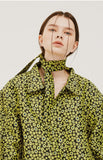 イーエスシースタジオ(ESC STUDIO) scarf blouson(flower)