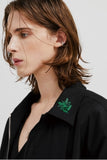 イーエスシースタジオ(ESC STUDIO) scarf blouson(black)