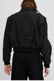イーエスシースタジオ(ESC STUDIO) scarf blouson(black)