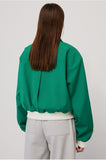 イーエスシースタジオ(ESC STUDIO) scarf blouson(green)