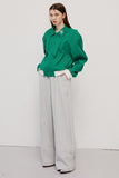 イーエスシースタジオ(ESC STUDIO) scarf blouson(green)