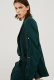 イーエスシースタジオ(ESC STUDIO) slit blazer(green)