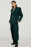 イーエスシースタジオ(ESC STUDIO) slit blazer(green)