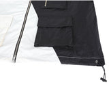 ランベルシオ(LANG VERSIO) 323 Half-and-Half Windbreaker Jacket (Windbreaker)