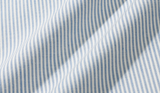 ベドインベド(BADINBAD) LOGO STRIPE OXFORD SHIRT_BLUE