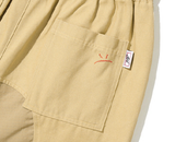 ベドインベド(BADINBAD) CUT STITCH POCKET PANTS_BEIGE