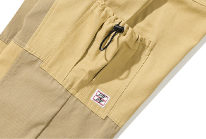 ベドインベド(BADINBAD) CUT STITCH POCKET PANTS_BEIGE