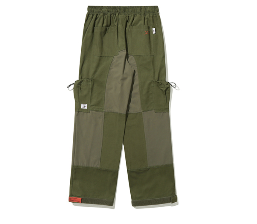 ベドインベド(BADINBAD) CUT STITCH POCKET PANTS_KHAKI