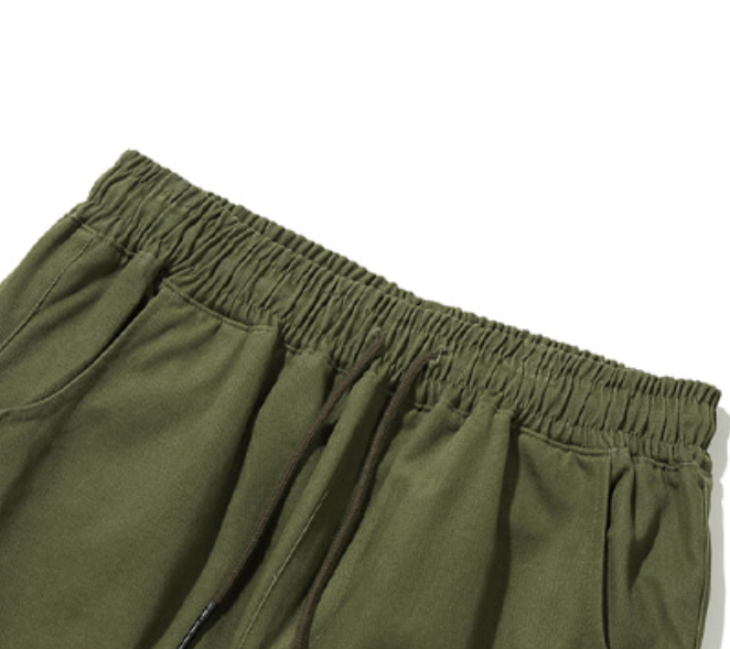 ベドインベド(BADINBAD) CUT STITCH POCKET PANTS_KHAKI