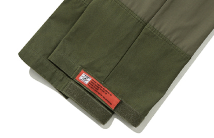 ベドインベド(BADINBAD) CUT STITCH POCKET PANTS_KHAKI