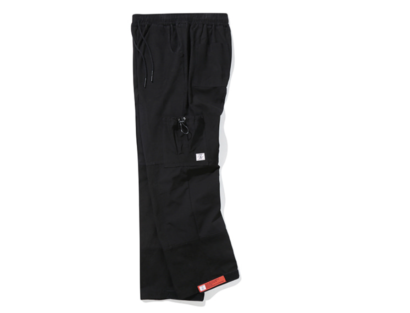 ベドインベド(BADINBAD) CUT STITCH POCKET PANTS_BLACK