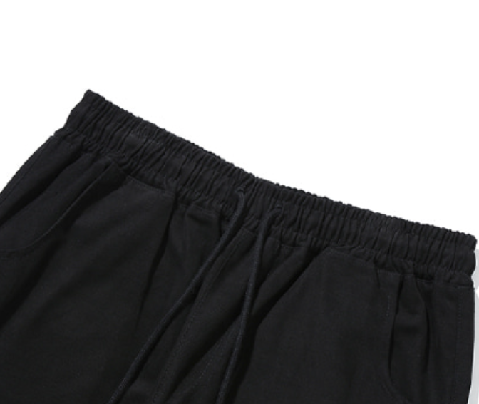 ベドインベド(BADINBAD) CUT STITCH POCKET PANTS_BLACK