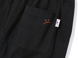 ベドインベド(BADINBAD) CUT STITCH POCKET PANTS_BLACK