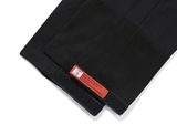 ベドインベド(BADINBAD) CUT STITCH POCKET PANTS_BLACK
