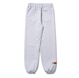 ベドインベド(BADINBAD) COLLEGE FONT HEAVY WEIGHT PANTS_LIGHT GREY