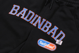 ベドインベド(BADINBAD) COLLEGE FONT HEAVY WEIGHT PANTS_BLACK