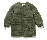 ベドインベド(BADINBAD) COLOR BLOCK COTTON PARKA_KHAKI