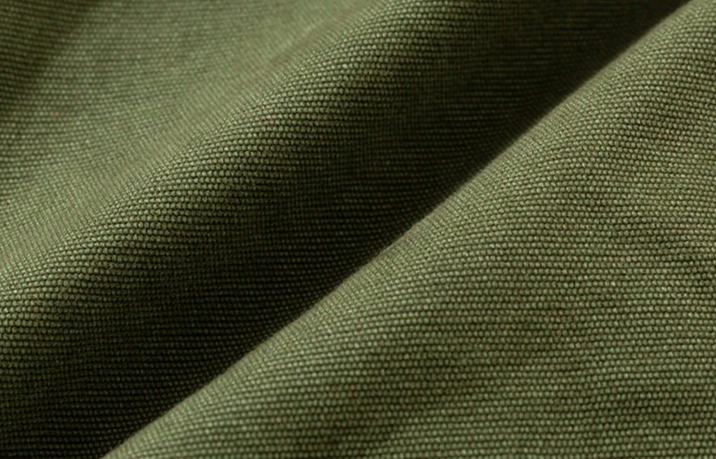 ベドインベド(BADINBAD) COLOR BLOCK COTTON PARKA_KHAKI