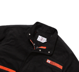 ベドインベド(BADINBAD) COLOR BLOCK COTTON PARKA_BLACK