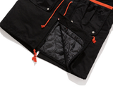 ベドインベド(BADINBAD) COLOR BLOCK COTTON PARKA_BLACK