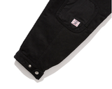 ベドインベド(BADINBAD) COLOR BLOCK COTTON PARKA_BLACK