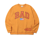 ベドインベド(BADINBAD) BAD LOGO SWEAT SHIRT_YELLOW