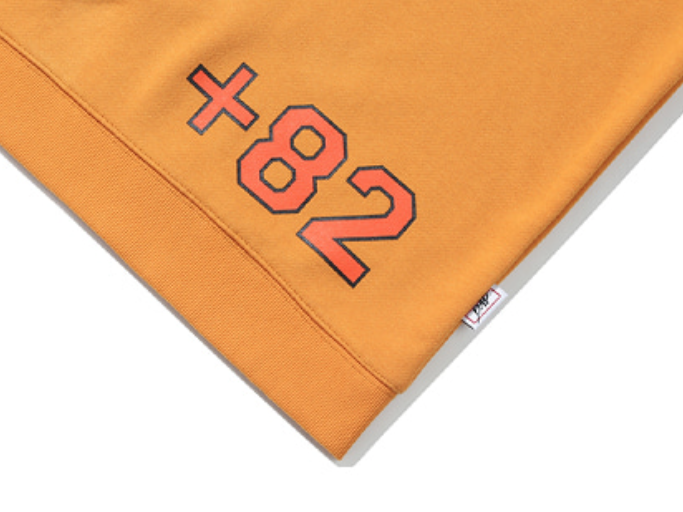 ベドインベド(BADINBAD) BAD LOGO SWEAT SHIRT_YELLOW