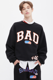 ベドインベド(BADINBAD) BAD LOGO SWEAT SHIRT_BLACK