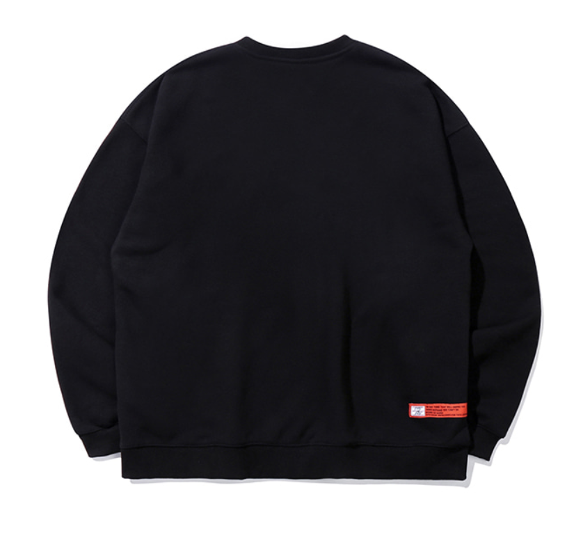 ベドインベド(BADINBAD) BAD LOGO SWEAT SHIRT_BLACK