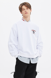 ベドインベド(BADINBAD) PRANK SNAKE SWEAT SHIRT_WHITE