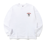ベドインベド(BADINBAD) PRANK SNAKE SWEAT SHIRT_WHITE