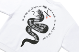 ベドインベド(BADINBAD) PRANK SNAKE SWEAT SHIRT_WHITE